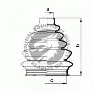 Комплект пыльника QH Benelux QJB856
