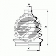 Комплект пыльника QH Benelux QJB924