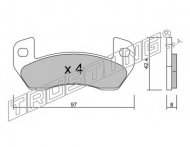 Комплект тормозных колодок TRUSTING 929.0