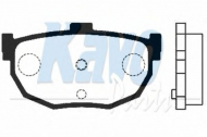 Комплект тормозных колодок KAVO PARTS BP-6545