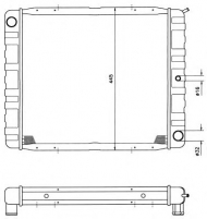 Теплообменник NRF 505404