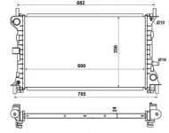 Теплообменник NRF 509638