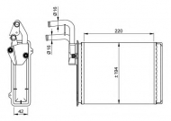 Теплообменник NRF 54225
