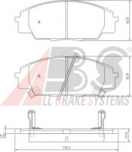 Комплект тормозных колодок A.B.S. 37174 OE