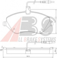 Комплект тормозных колодок A.B.S. 37431