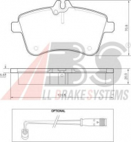 Комплект тормозных колодок A.B.S. 37457 OE