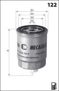 Фильтр MECAFILTER ELG5535