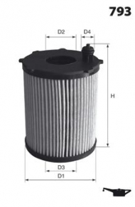 Фильтр MECAFILTER ELH4436
