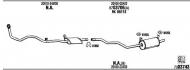 Глушитель WALKER NI80363