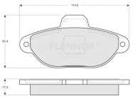 Комплект тормозных колодок FLENNOR FB210269
