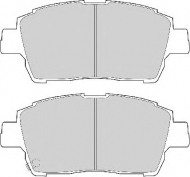Комплект тормозных колодок NECTO FD6908A