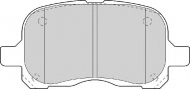 Комплект тормозных колодок NECTO FD6979A
