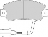 Комплект тормозных колодок NECTO FD674A