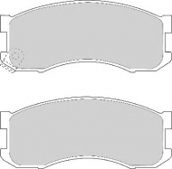 Комплект тормозных колодок NECTO FD6660A