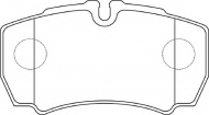 Комплект тормозных колодок NECTO FD7389V