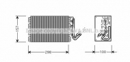 Испаритель AVA QUALITY COOLING BWV308