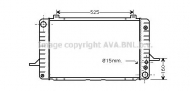Теплообменник AVA QUALITY COOLING FD2032