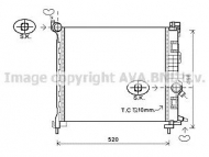 Теплообменник AVA QUALITY COOLING OL2562