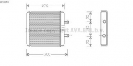 Теплообменник AVA QUALITY COOLING IV6048