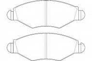 Комплект тормозных колодок DURON DBP341378
