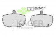 Комплект тормозных колодок KAGER 35-0190