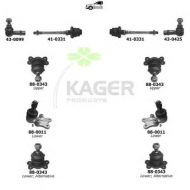 Подвеска колеса KAGER 80-0155
