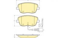 Комплект тормозных колодок GIRLING 6114721