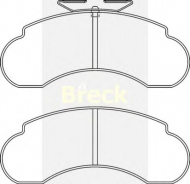 Комплект тормозных колодок BRECK 21573 00 706 00