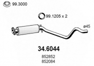 Амортизатор ASSO 34.6044