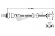Датчик WALKER PRODUCTS 250-24682