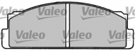 Комплект тормозных колодок VALEO 597002