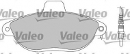Комплект тормозных колодок VALEO 597219