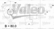 Генератор VALEO 436428