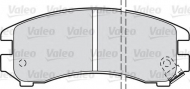 Комплект тормозных колодок VALEO 598296