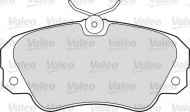 Комплект тормозных колодок VALEO 598256