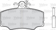 Комплект тормозных колодок VALEO 540495