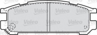 Комплект тормозных колодок VALEO 598828