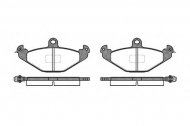 Комплект тормозных колодок WOKING P2453.10