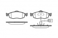 Комплект тормозных колодок WOKING P5323.02