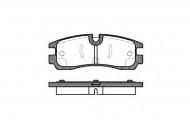 Комплект тормозных колодок WOKING P4663.30