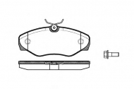 Комплект тормозных колодок WOKING P9343.10