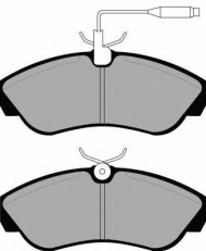 Комплект тормозных колодок Brake ENGINEERING PA1043