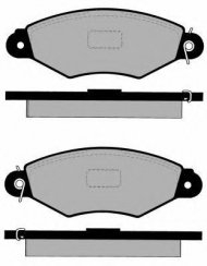 Комплект тормозных колодок Brake ENGINEERING PA1155