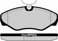 Комплект тормозных колодок Brake ENGINEERING PA1490