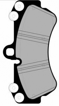 Комплект тормозных колодок Brake ENGINEERING PA1548