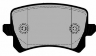 Комплект тормозных колодок Brake ENGINEERING PA1862
