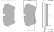 Комплект тормозных колодок FREMAX FBP-1707