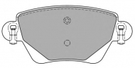 Комплект тормозных колодок FREMAX FBP-1197