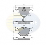 Комплект тормозных колодок COMLINE CBP01547