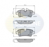 Комплект тормозных колодок COMLINE CBP01759